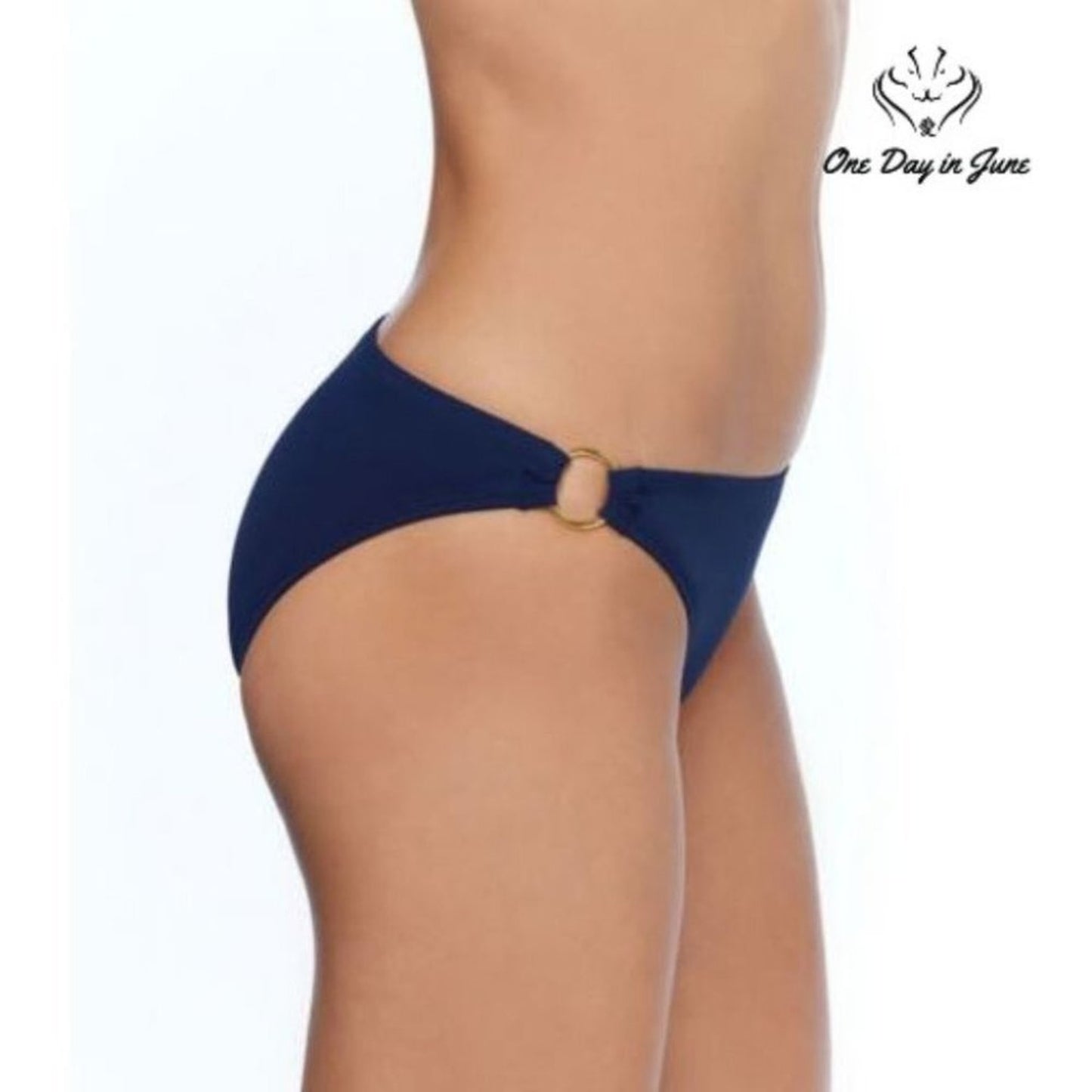 Ambrielle Hipster Bikini Bottom Size L