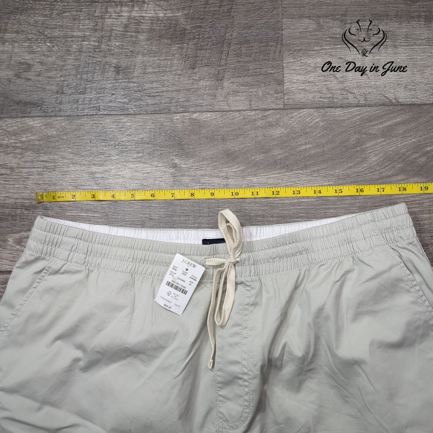 J. Crew Drawstring Shorts Size XL
