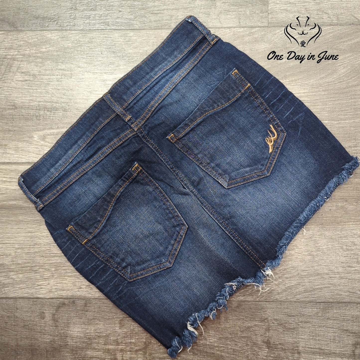 Express Denim Mini Skirt Size 00