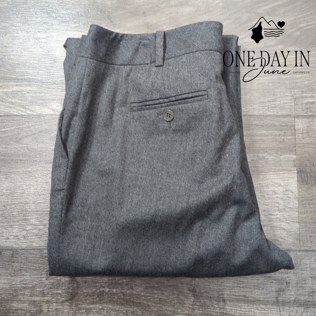 Talbots Heritage Wool Blend Straight Leg Dress Pants Gray NWT Size 14P