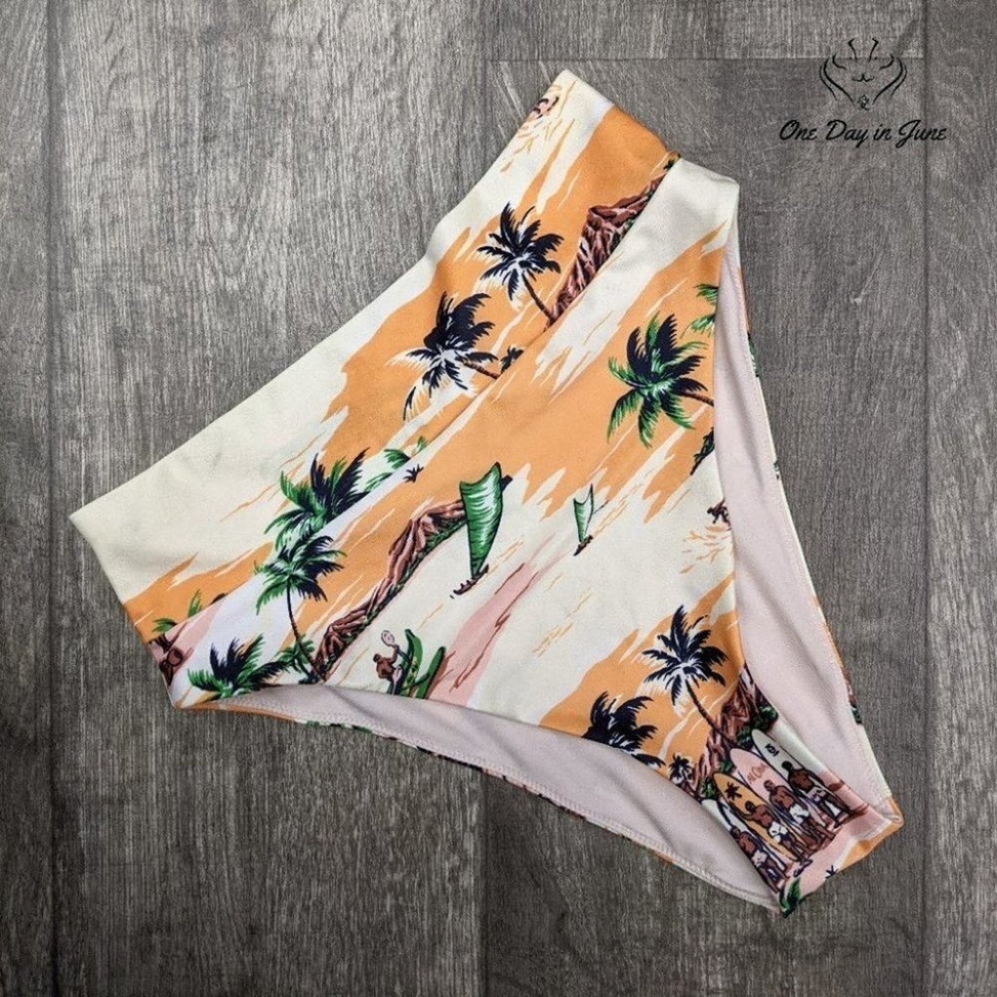 American Eagle Outfitters Aerie High Cut Cheeky Bikini Bottom Size S