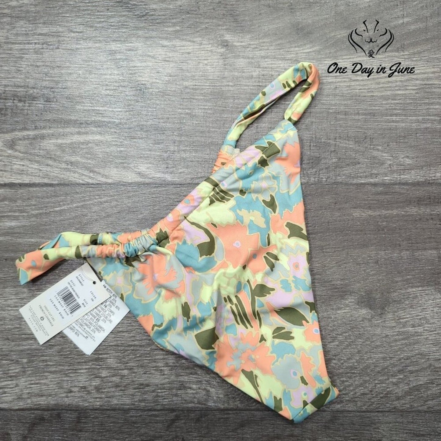 RVCA On The Road French Bikini Bottom Size M