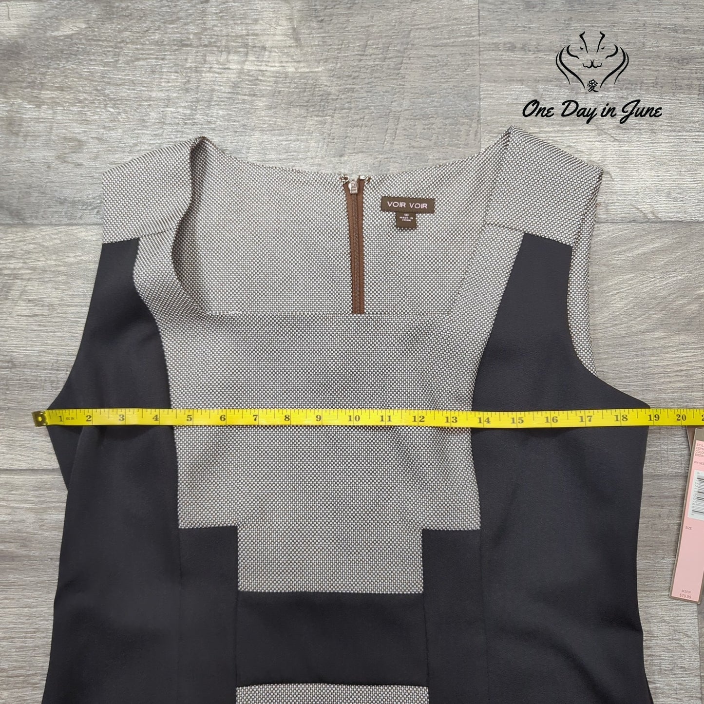 Voir Voir Sleeveless Mini Dress Size 10