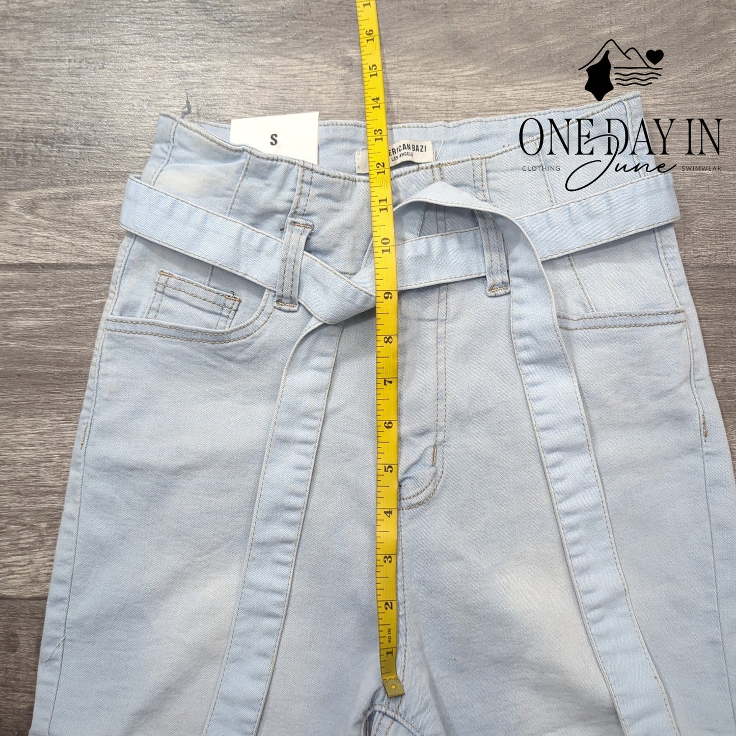 American Bazi High waist Denim Shorts Size S