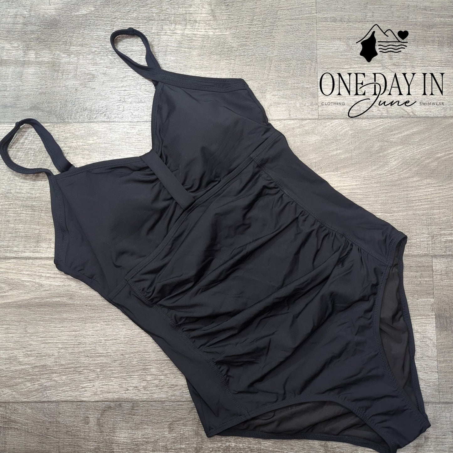 Tempt Me Tummy Control One Piece Swimsuit Size L