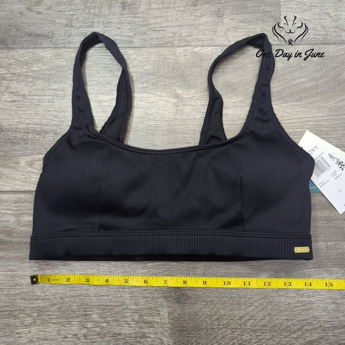 Roxy Mind of Freedom Large Bralette Bikini Top Size L
