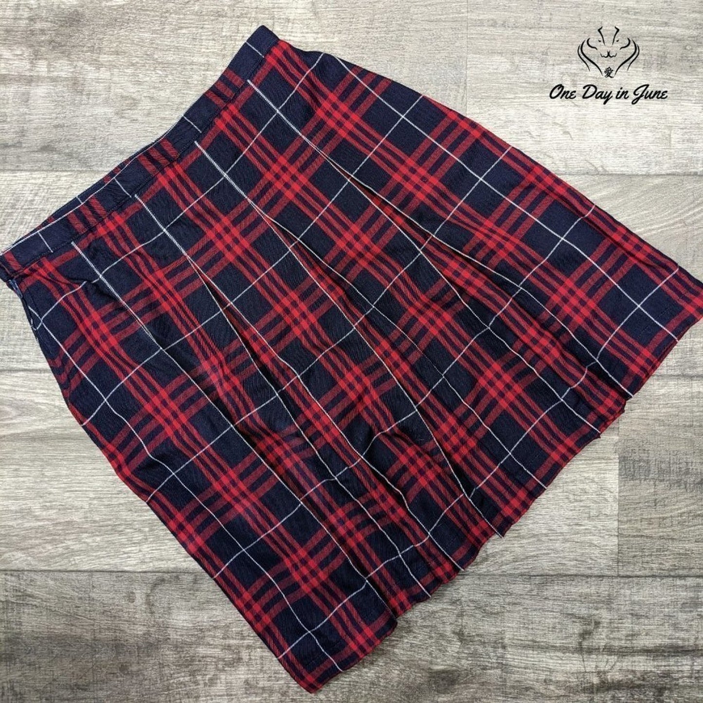 Land's End A Line Pleated Skirt Size 2