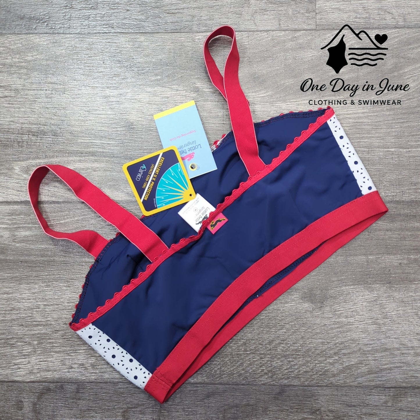 Lottie Belle Bikini Top Size M