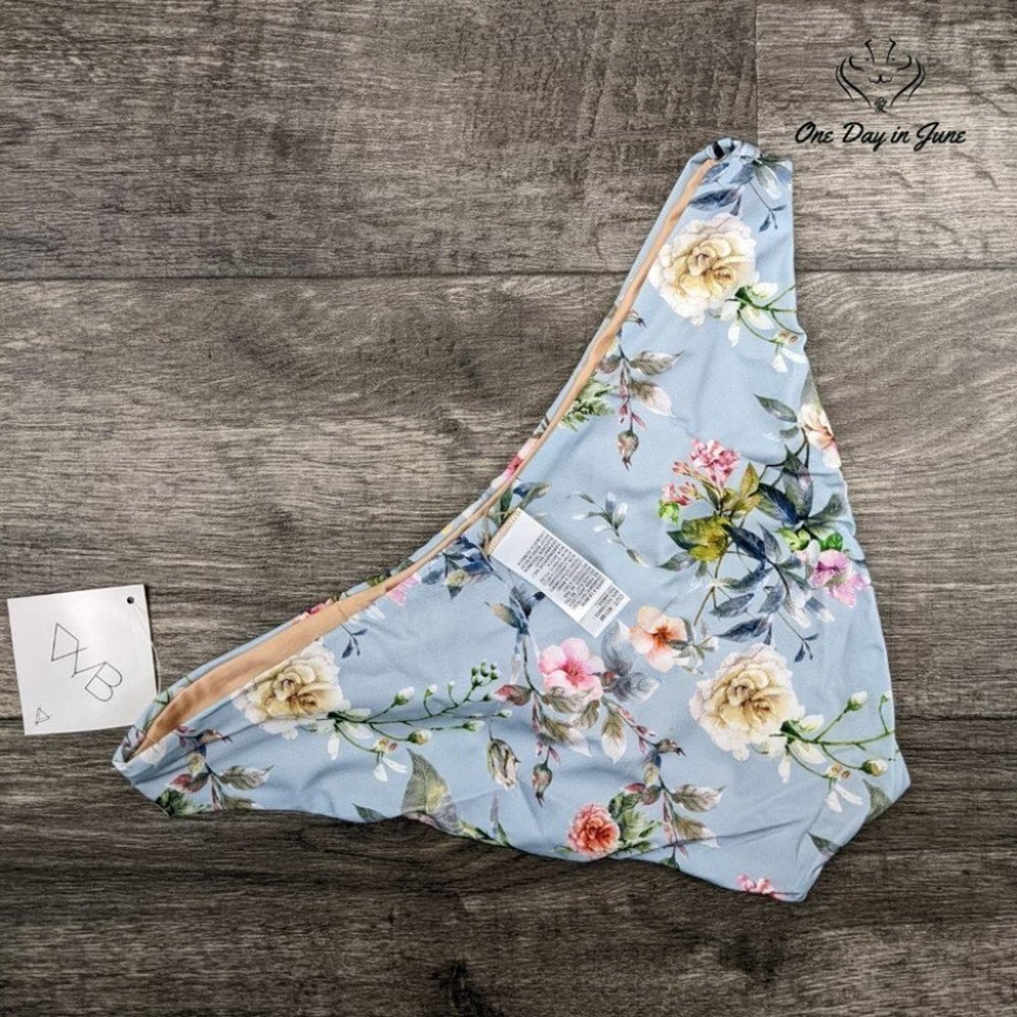 Vicious Young Babes Doll Face Full V Bikini Bottom Swimsuit Size L