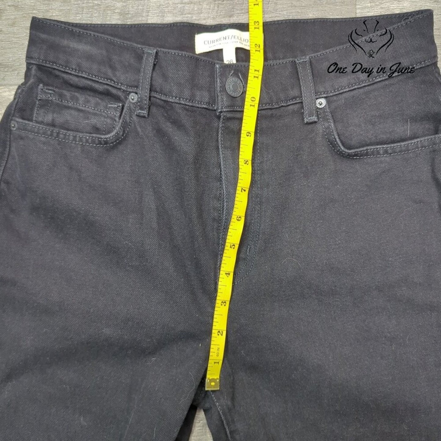 Current/Elliot The Boyfriend Original Fit Jeans Size 26 (2)