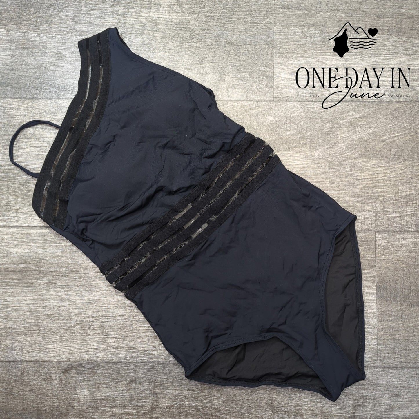 Tempt Me One Shoulder One Piece Swimsuit Size S