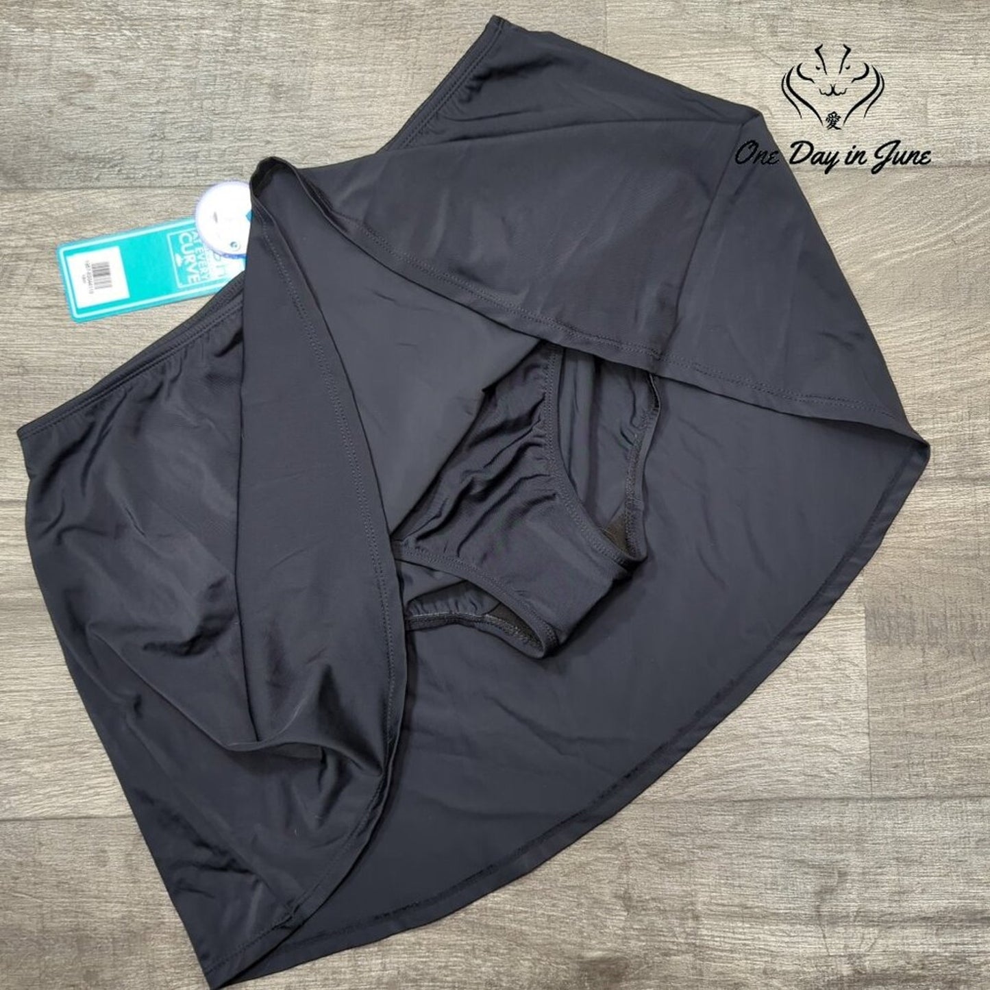 Aquabelle Plus Size Swim Skirt Size 18W