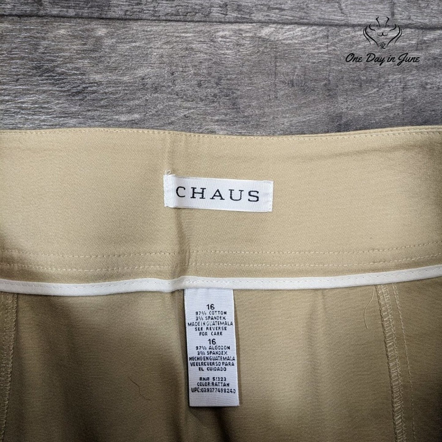Chaus Pocketed Skirt Size 16