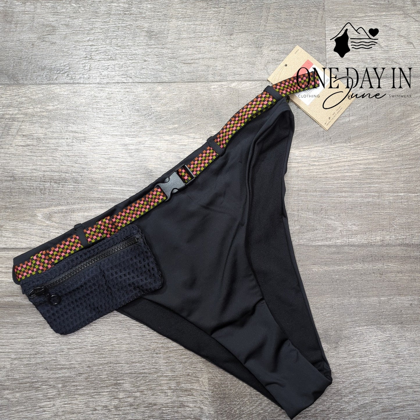 Nike High Cut Diver Bikini Bottom Size L