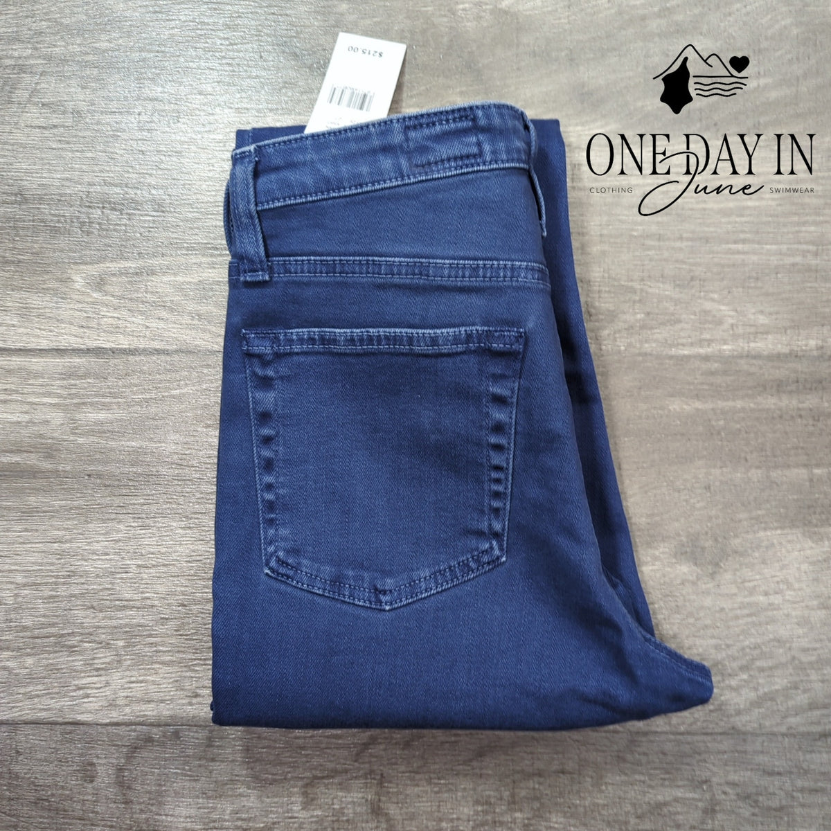 AG Adriano Goldschmied Isabelle Button Up High Rise Crop Jeans Blue NWT Size 4