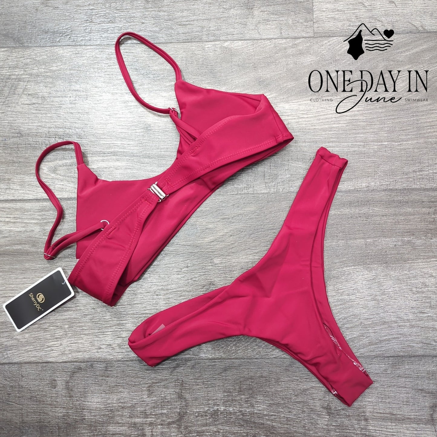 SherryDC Thong Bikini Swimsuit Size M
