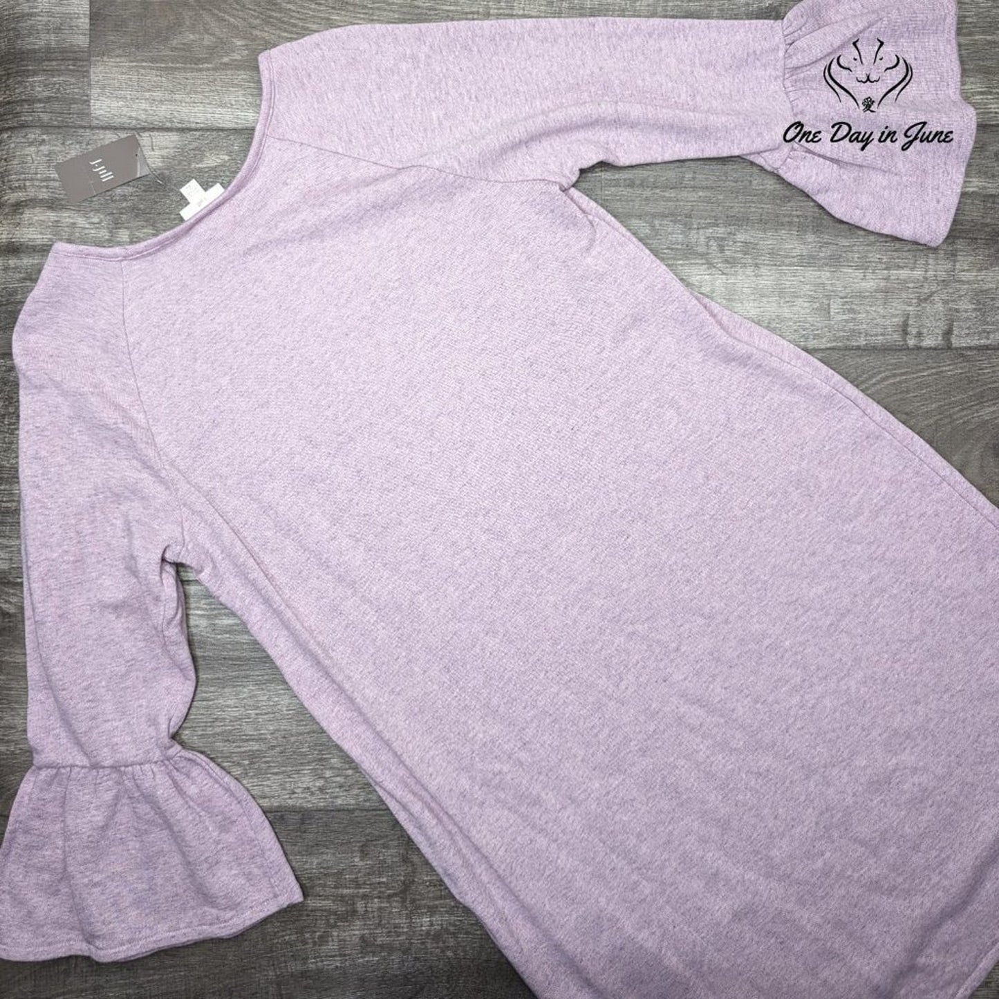 J. Jill Long Sleeve Sweater Dress Size LT