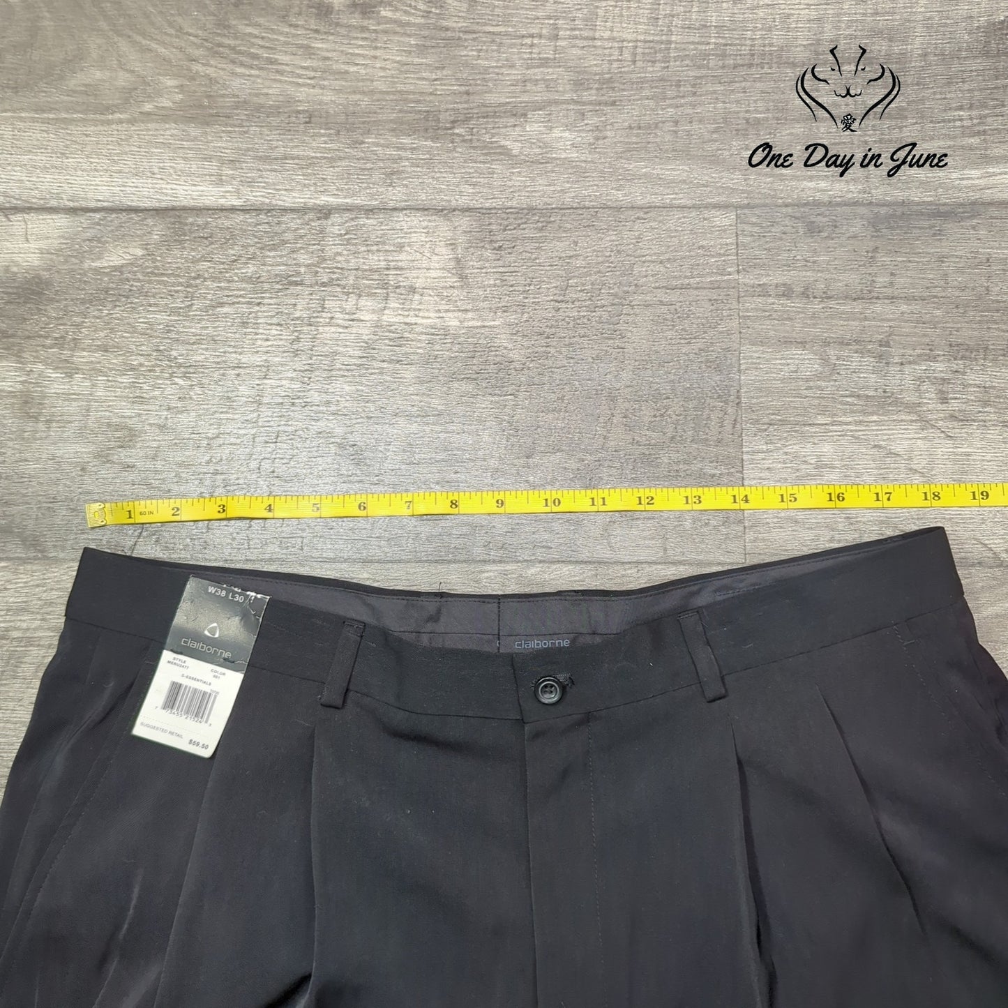 Liz Claiborne Straight Leg Dress Pants Size 38X30