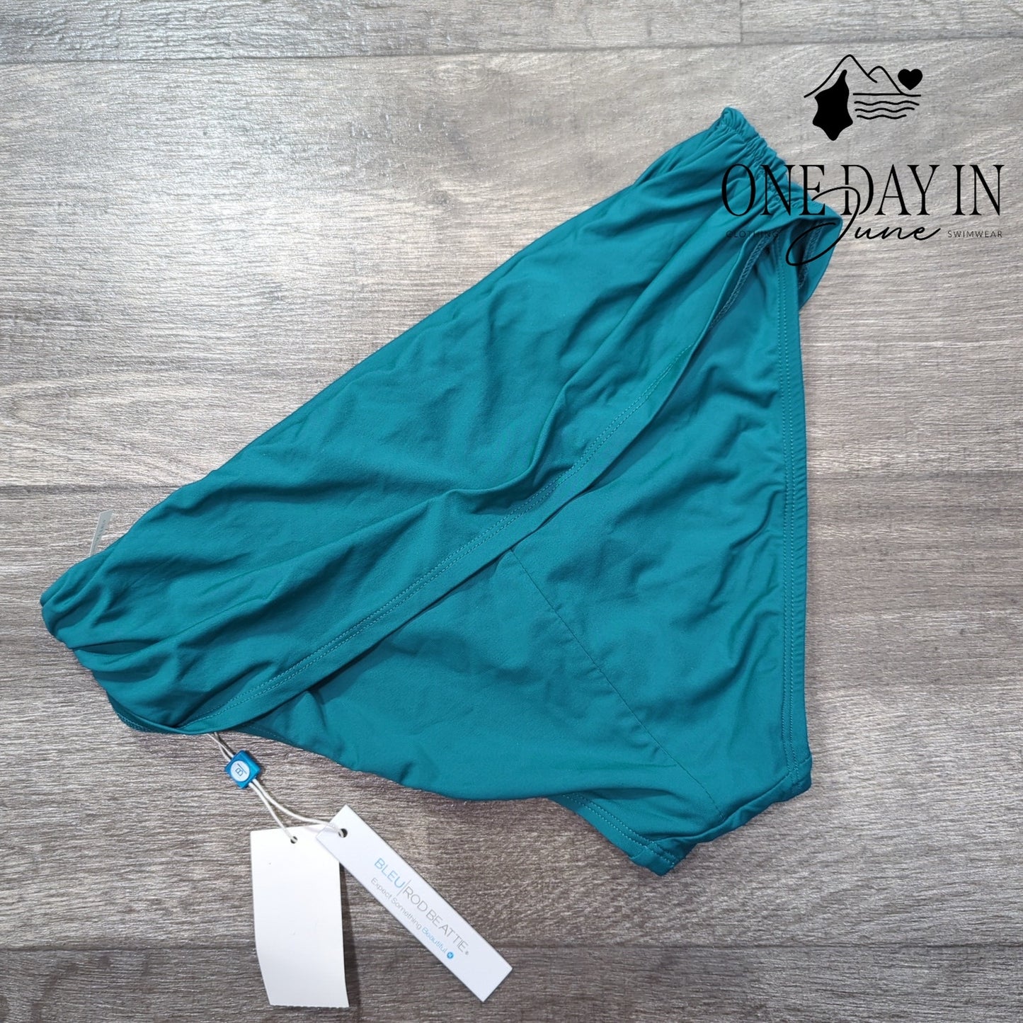 Bleu Rod Beattie Fold Over Bikini Bottom Size 8