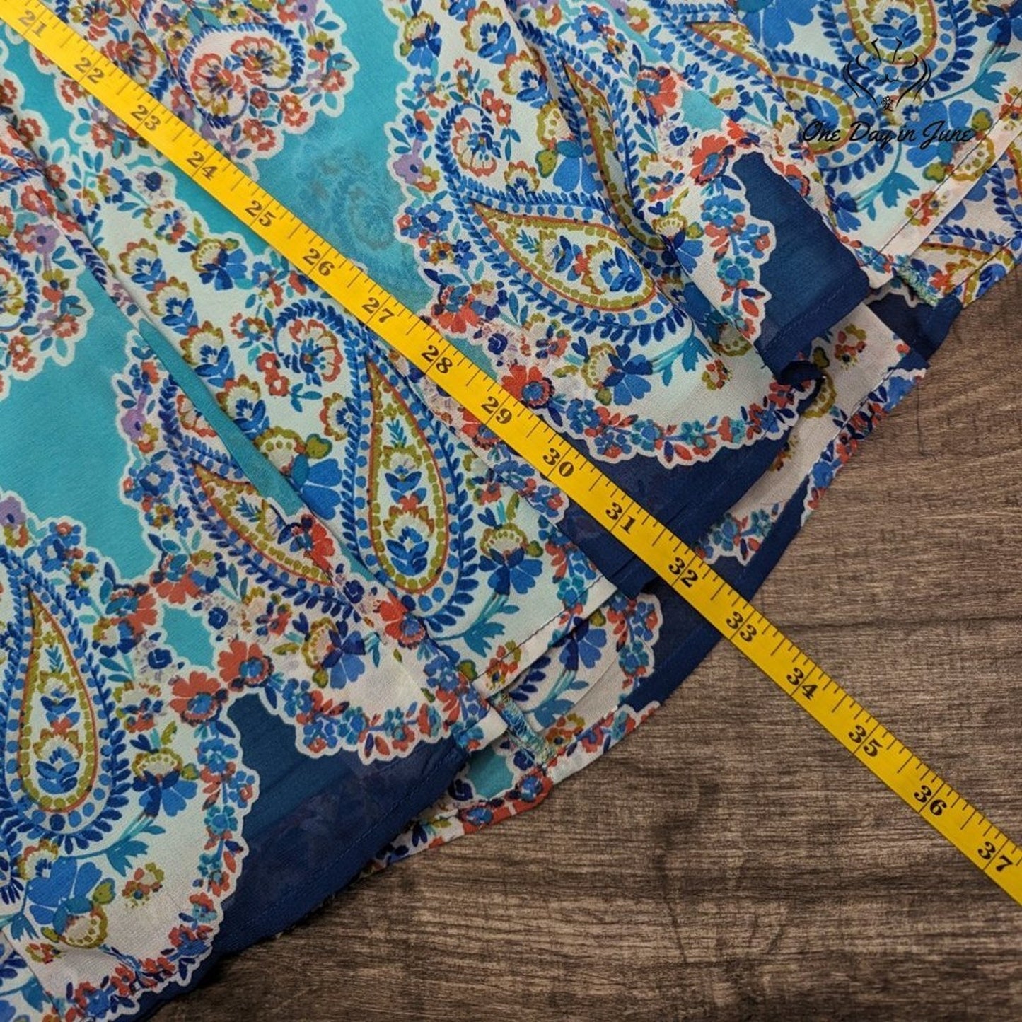 As U Wish 3.4 Sleeve Layered Mini Dress Size S