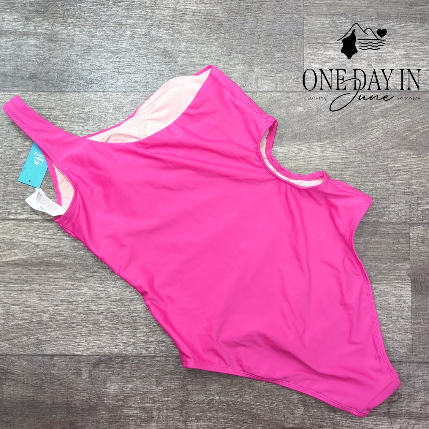 Cupshe One Shoulder Cut Out One Piece Swimsuit Size M