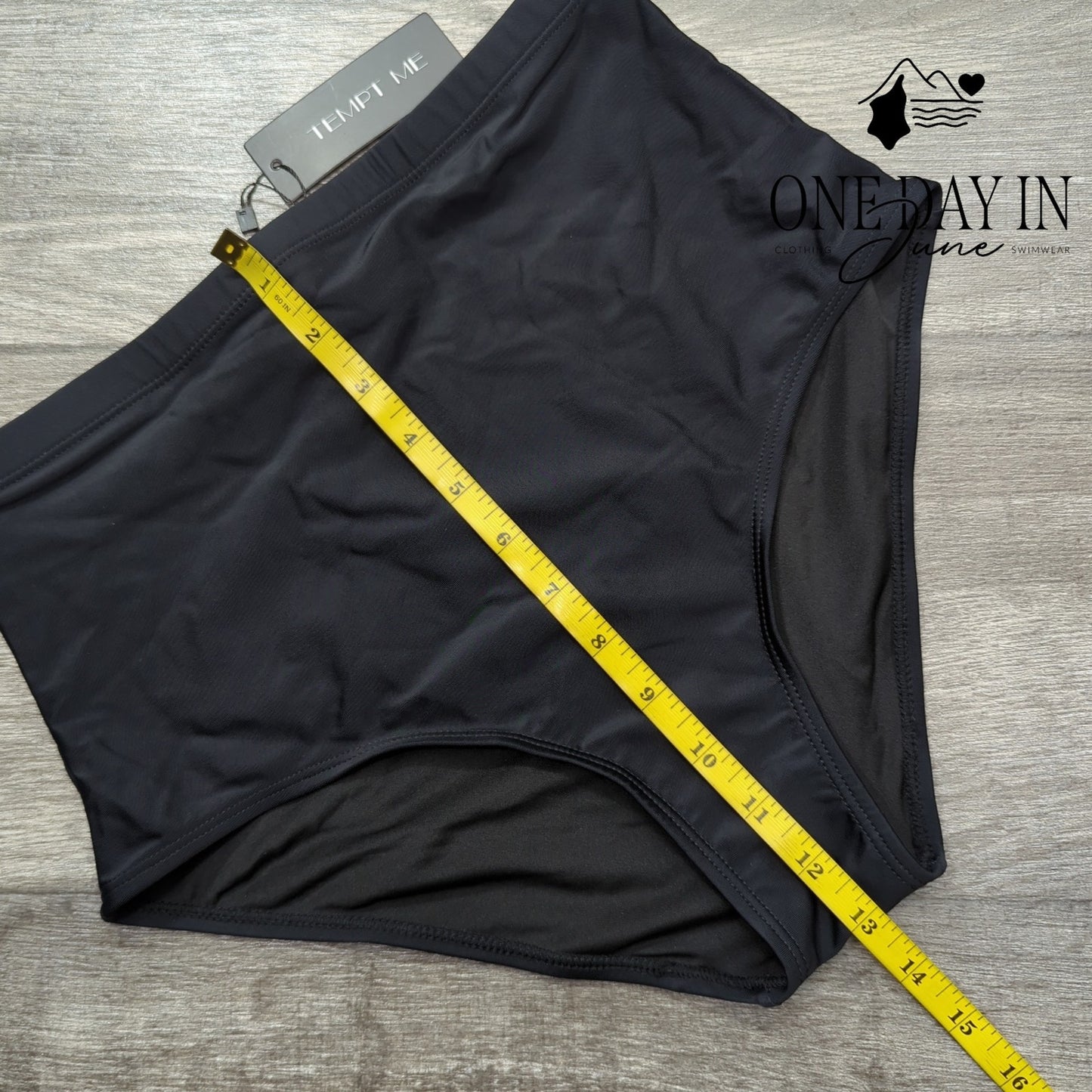 Tempt Me High Waist Bikini Bottom Size M