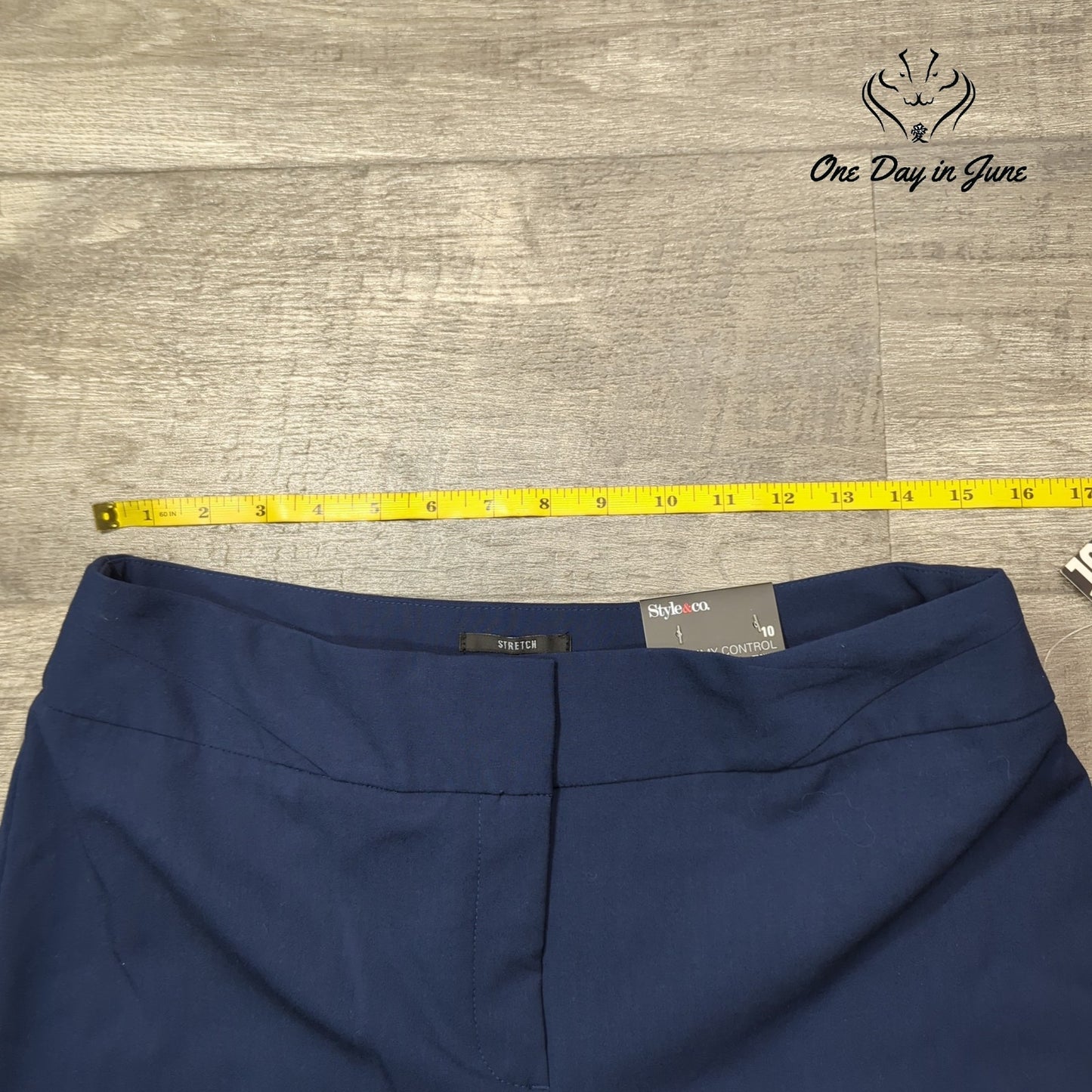 Style & Co. Tummy Control Trouser Pants Size 10