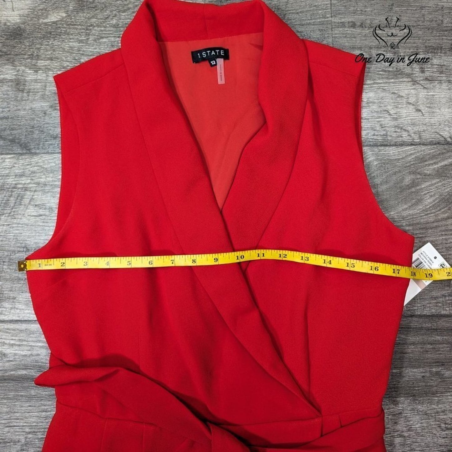 1. State Sleeveless Dress Size 12