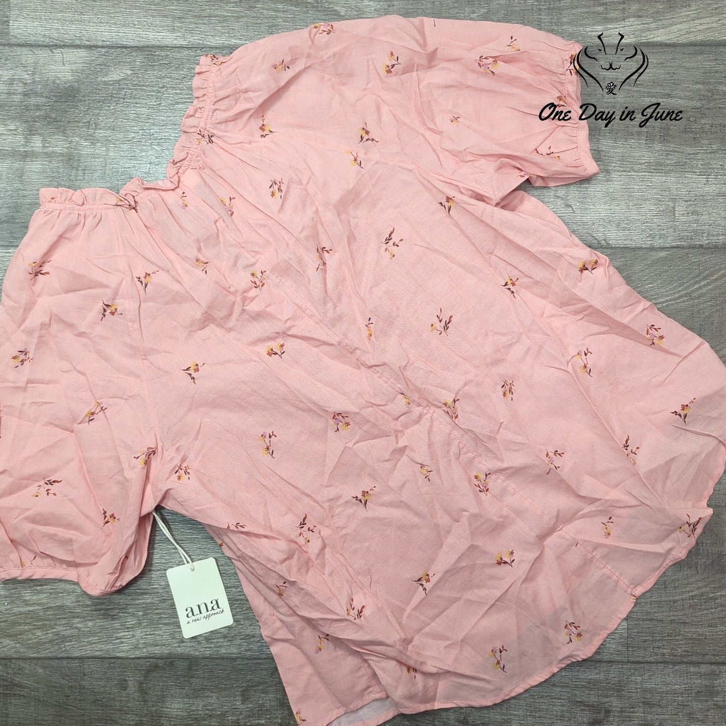 A.n.a Short Sleeve Blouse Size PL