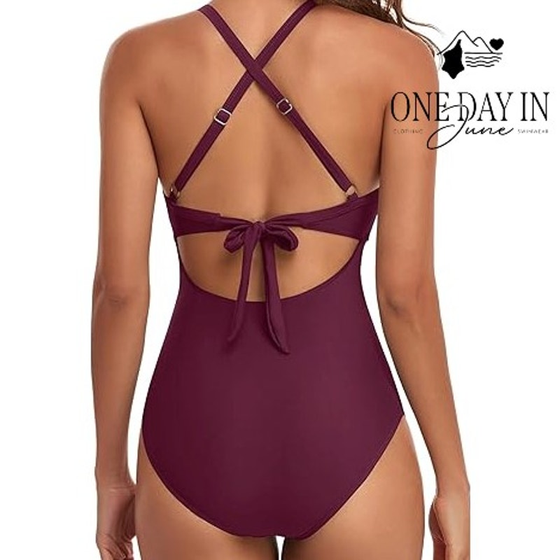 Blooming Jelly Ruched Cutout One Piece Swimsuit Size L