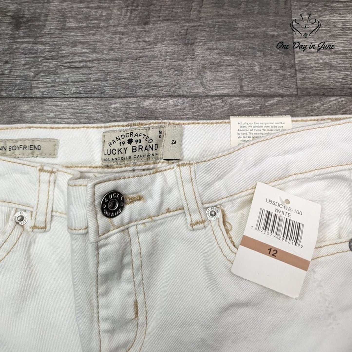 Lucky Brand Dylan Boyfriend Jeans Size 12