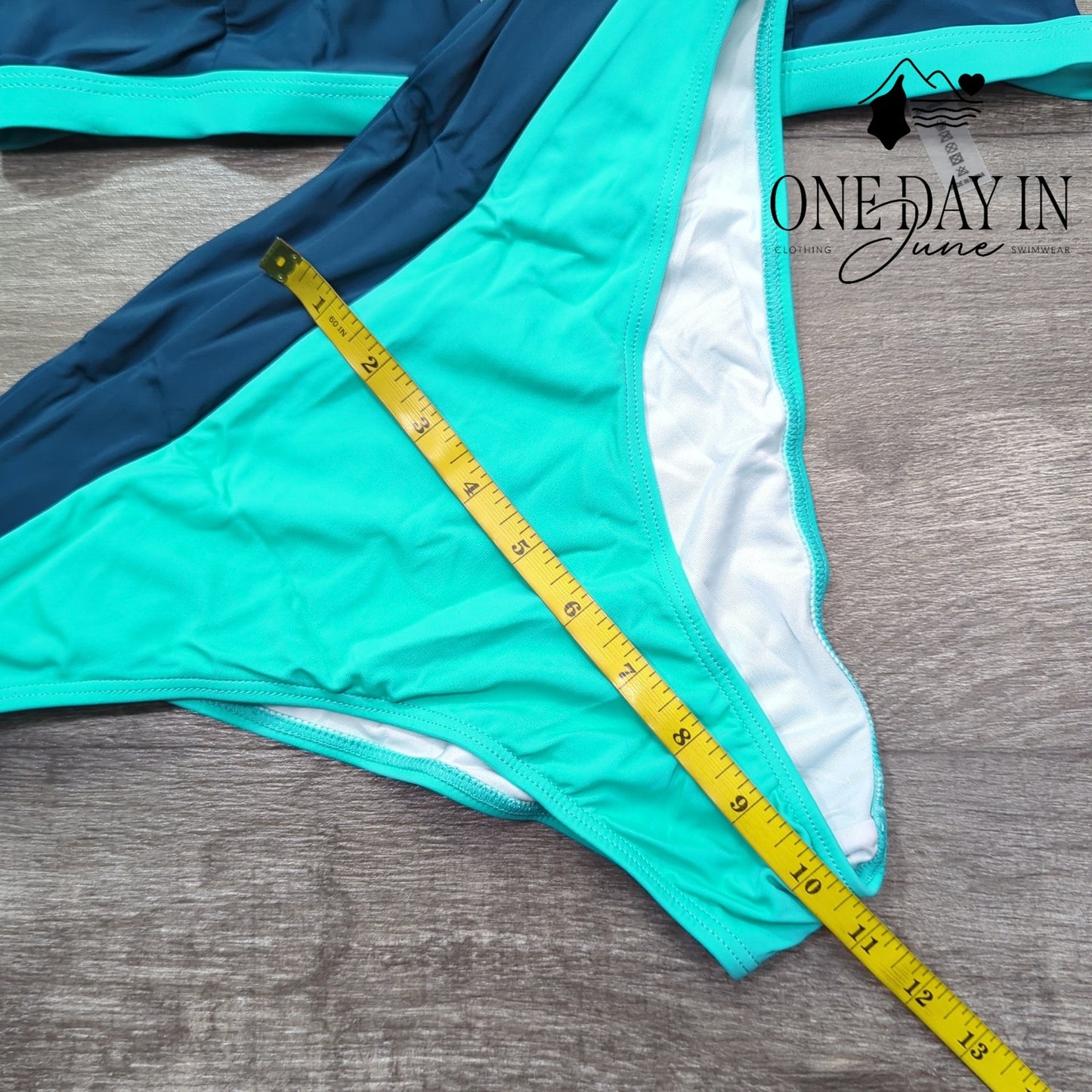 Suukess High Waist Bikini Swimsuit Size L