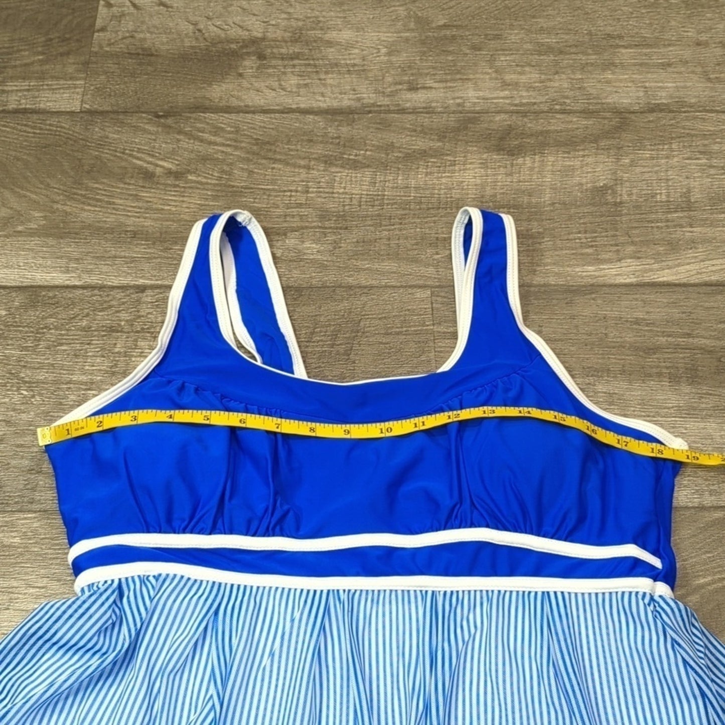 LALAGEN Racerback Tankini Swimdress Size XL