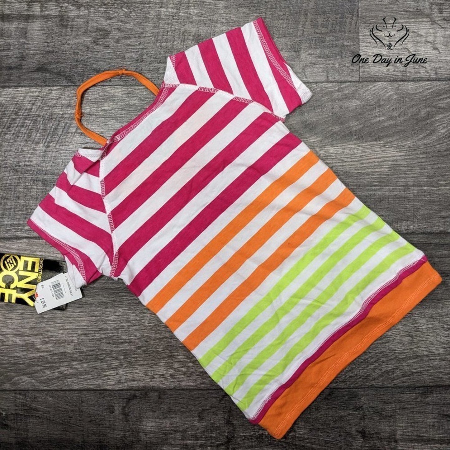 Envy OCE Striped T Shirt Size 6X
