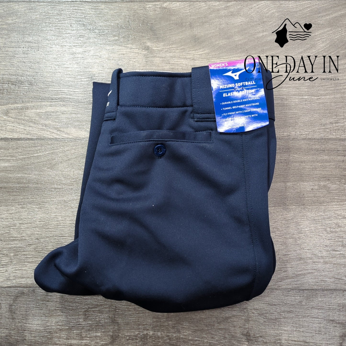 Mizuno Elastic Bottom Softball Pants Size M
