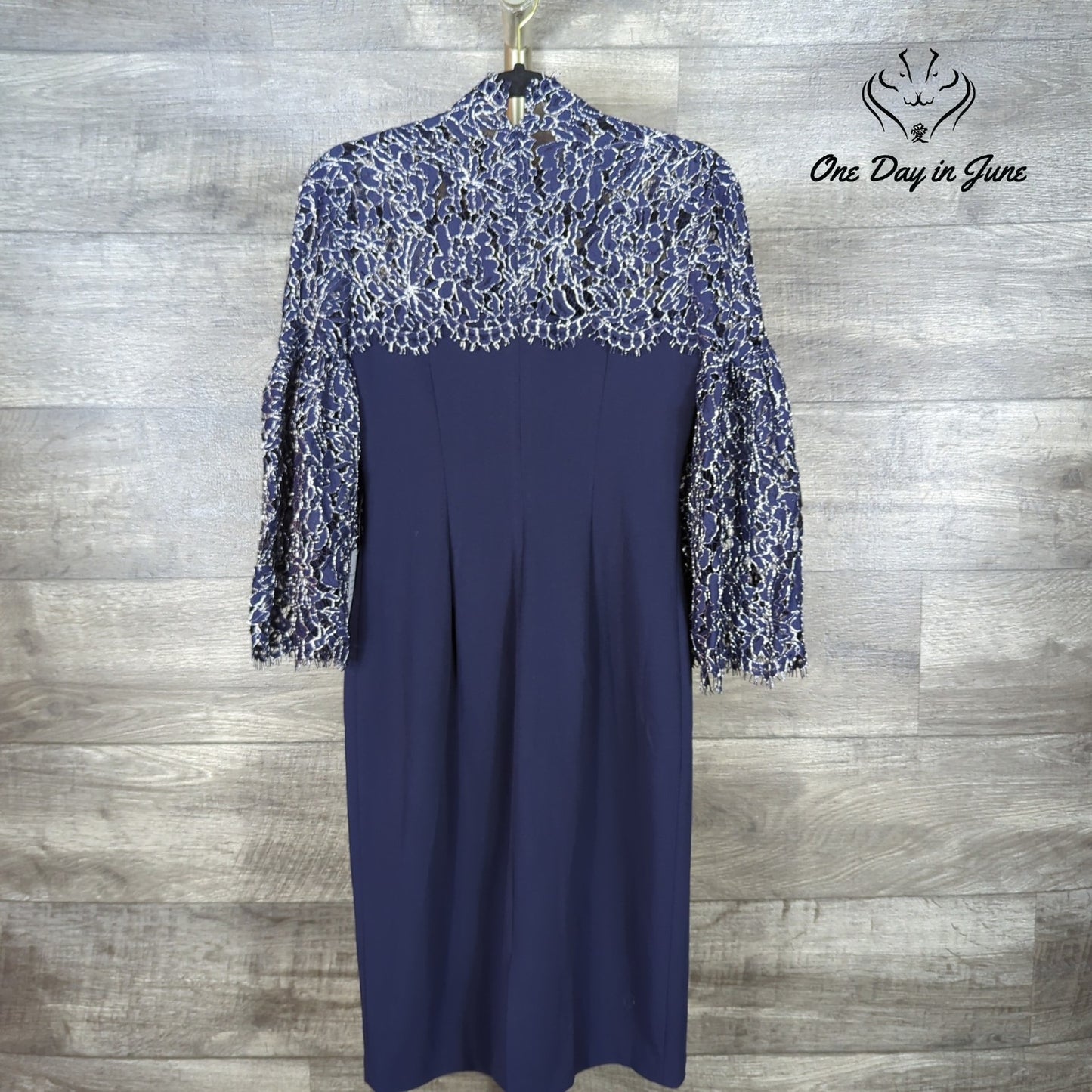 Eliza J Half Bell Sleeve Dress Size 2
