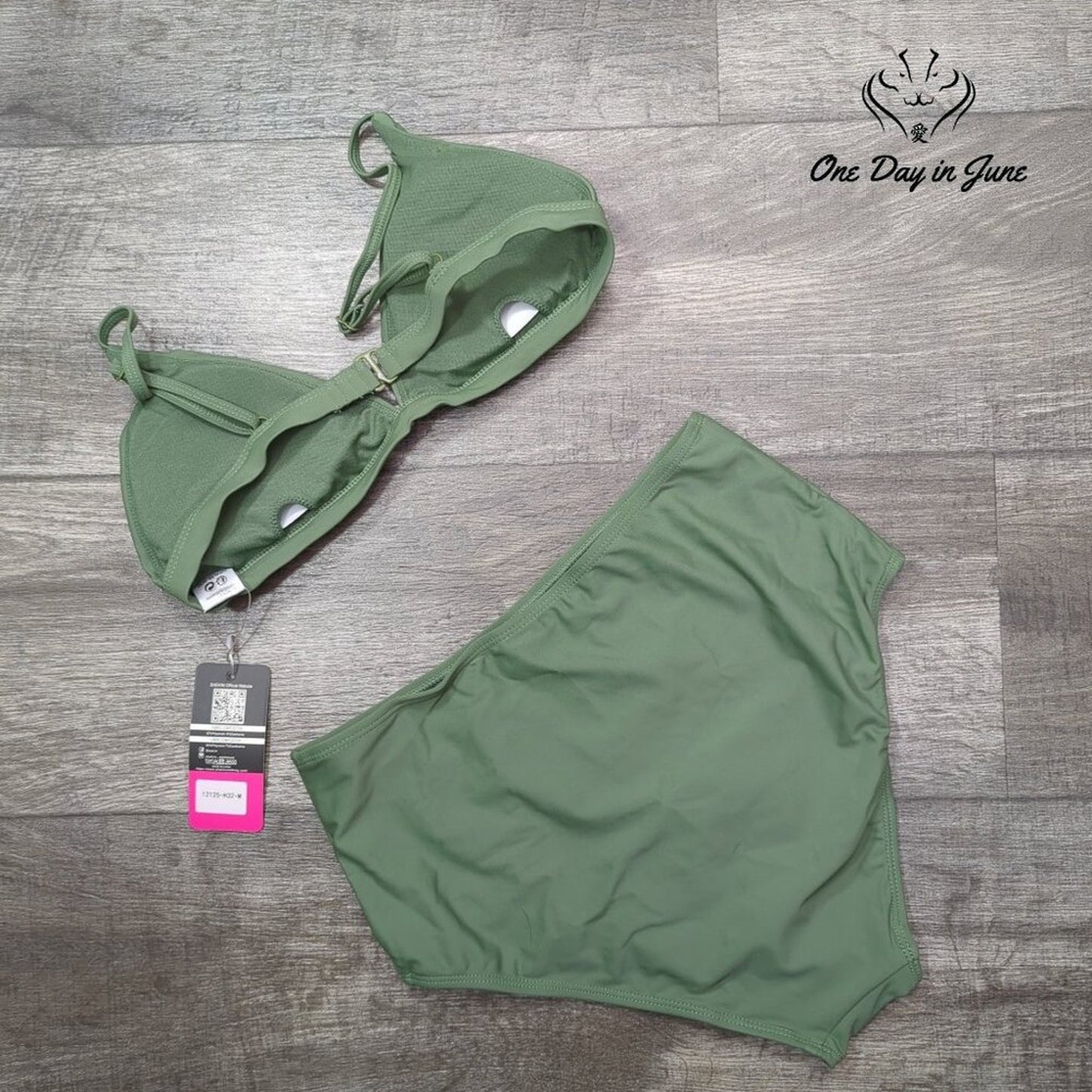 Shekini High Waist Bikini Swimsuit Size M