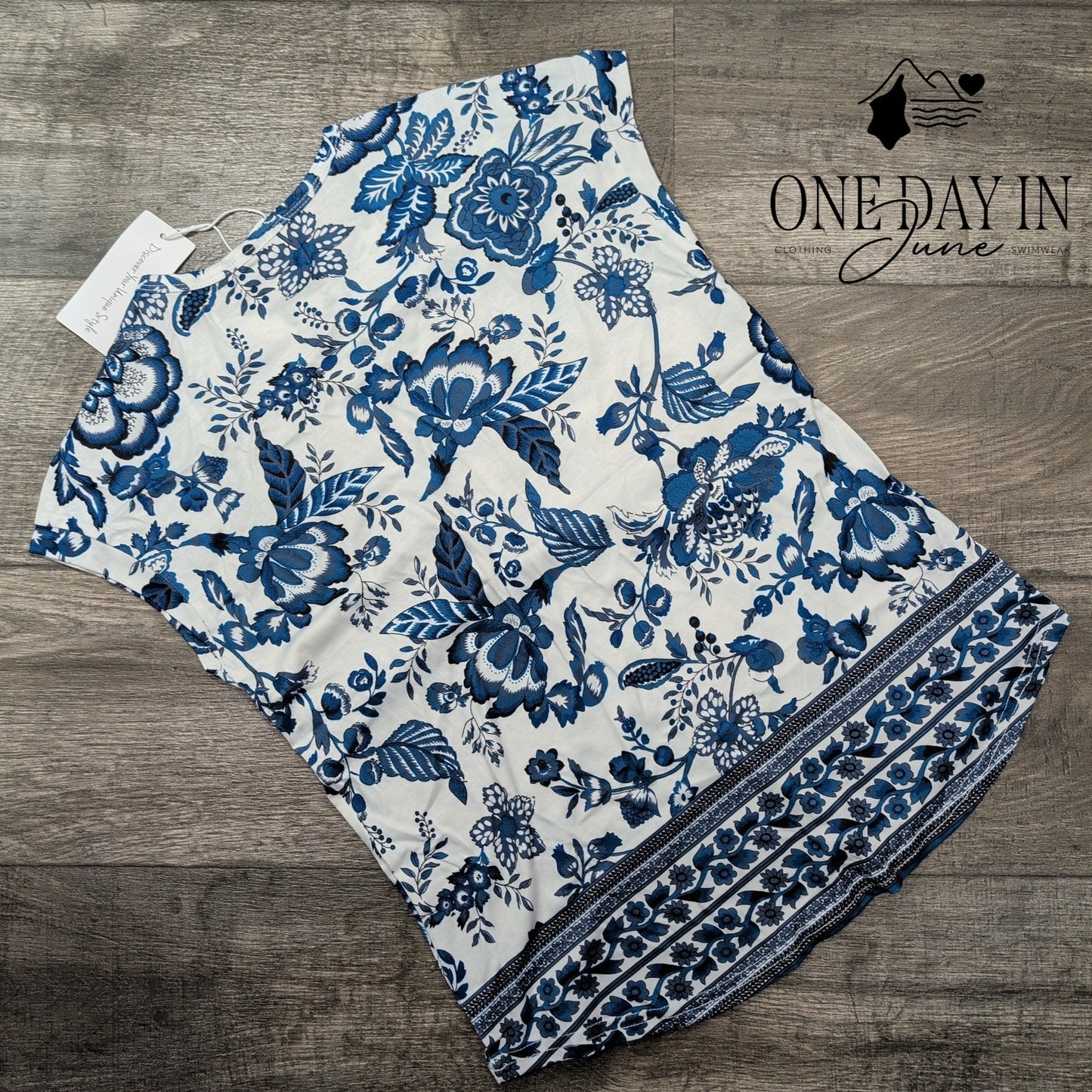 Xieerduo Floral Sleeveless Top Size S