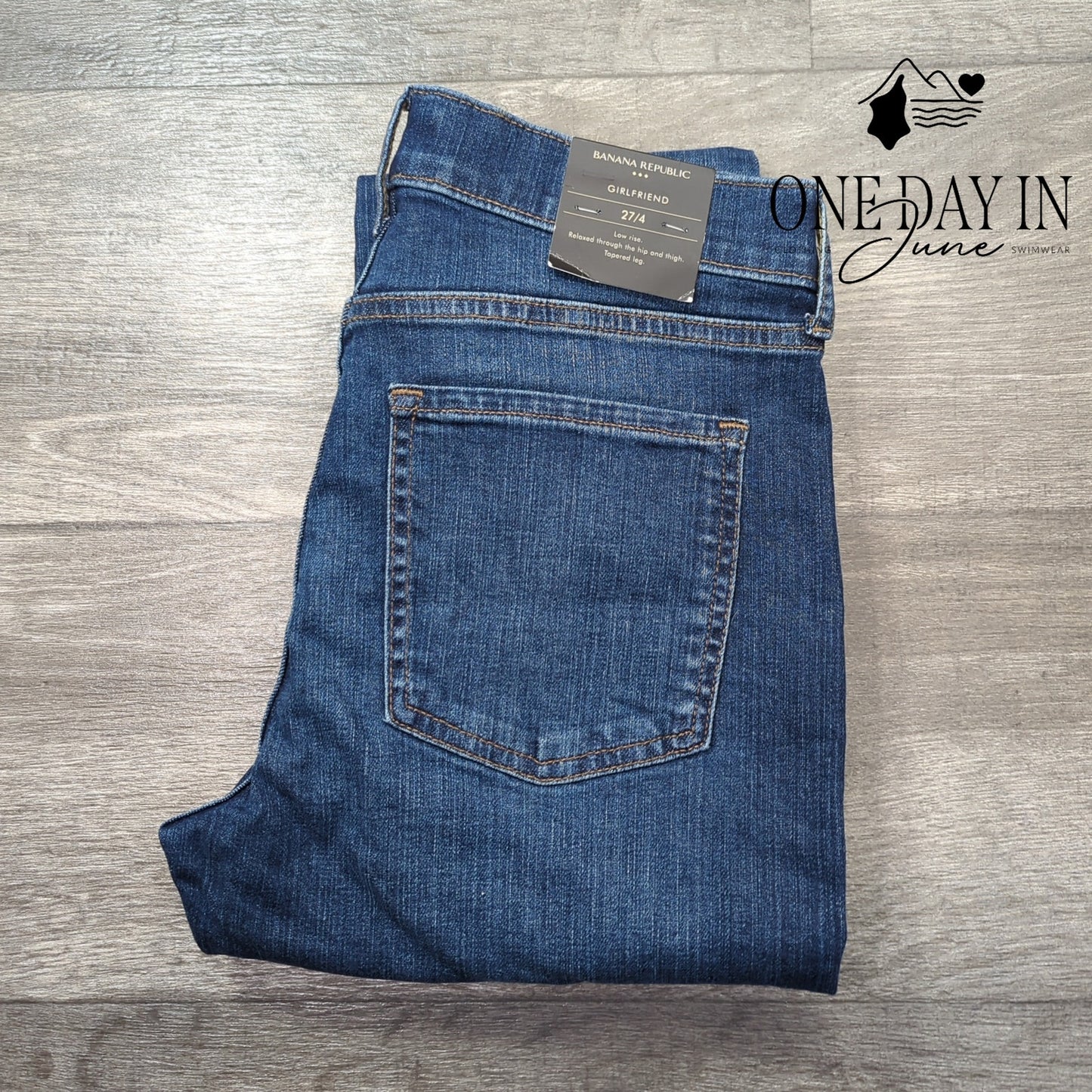 Banana Republic Girlfriend Jeans Size 4 (27)