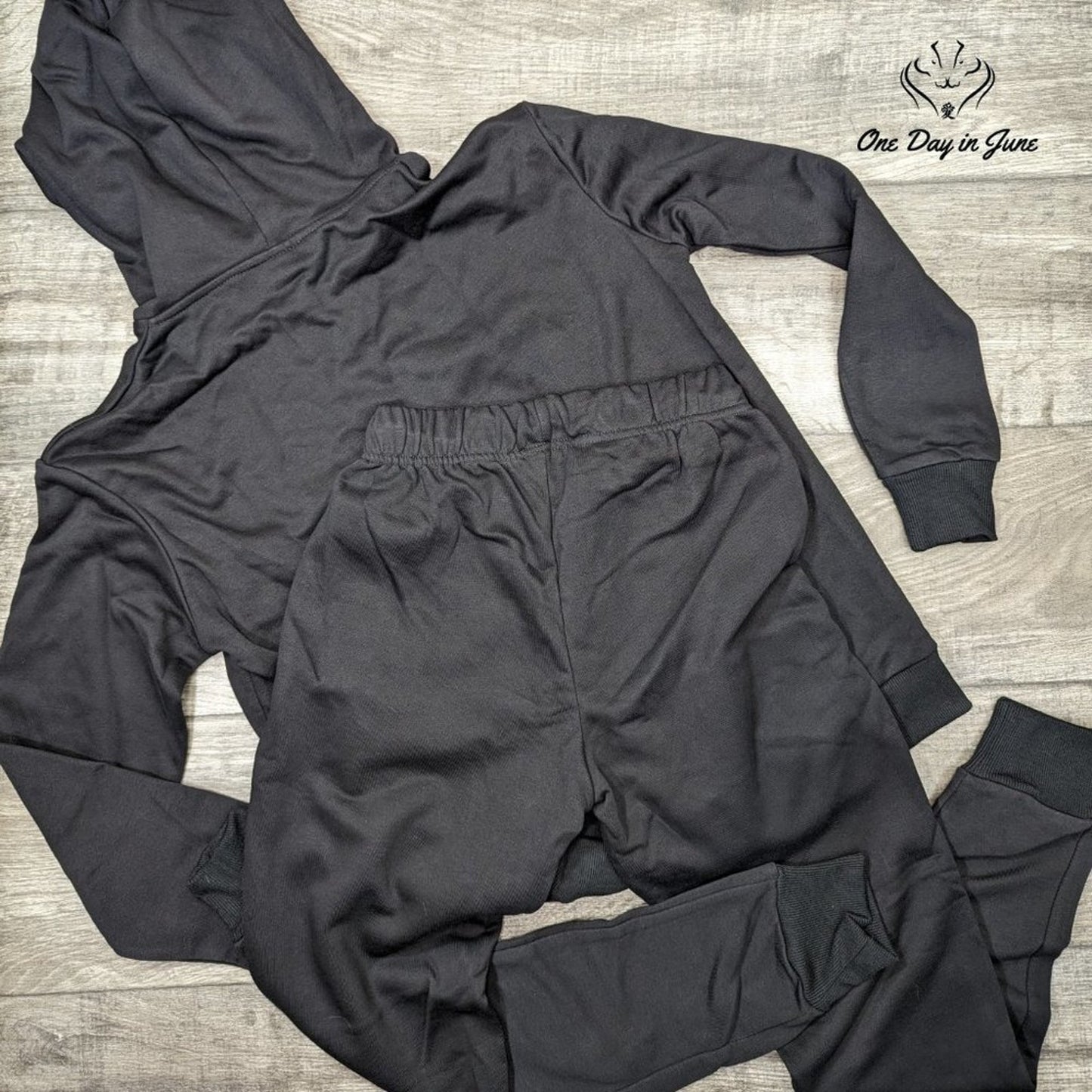 Amzbrly Distressed Worldwide Jogger Set Size M