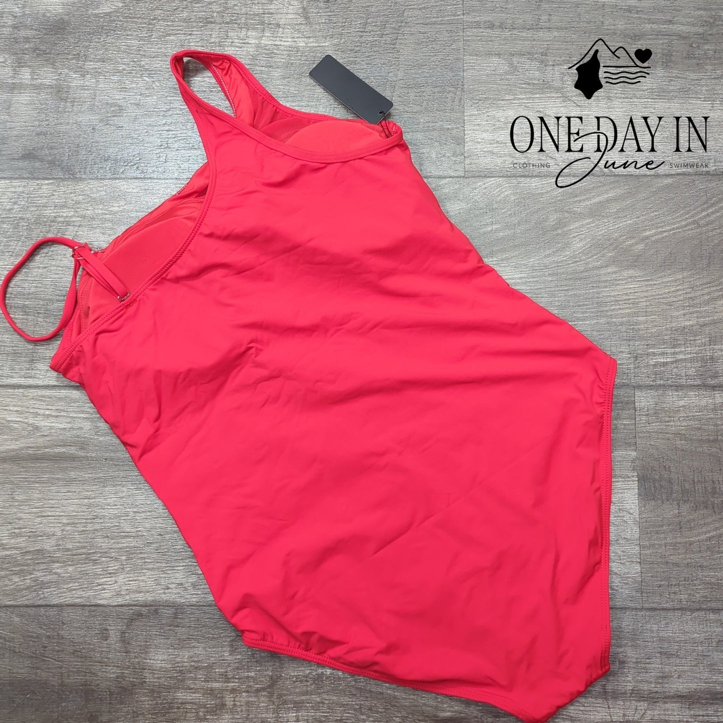 Tempt Me One Shoulder Mesh Cutout One Piece Swimsuit Size XL