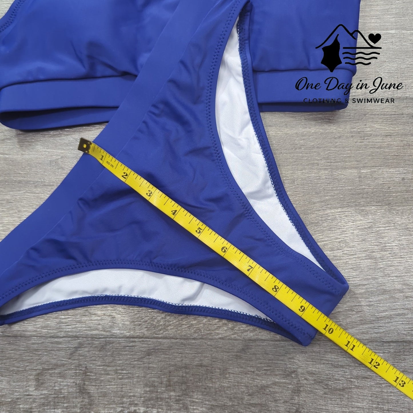 Aqua Eve Crop Top Bikini Swimsuit Size S