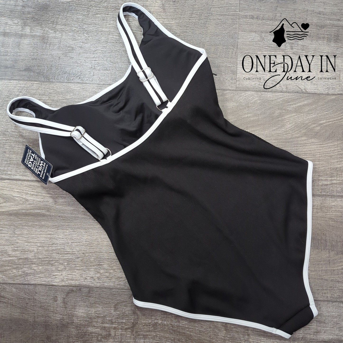 Blooming Jelly Ribbed One Piece Swimsuit Size XL