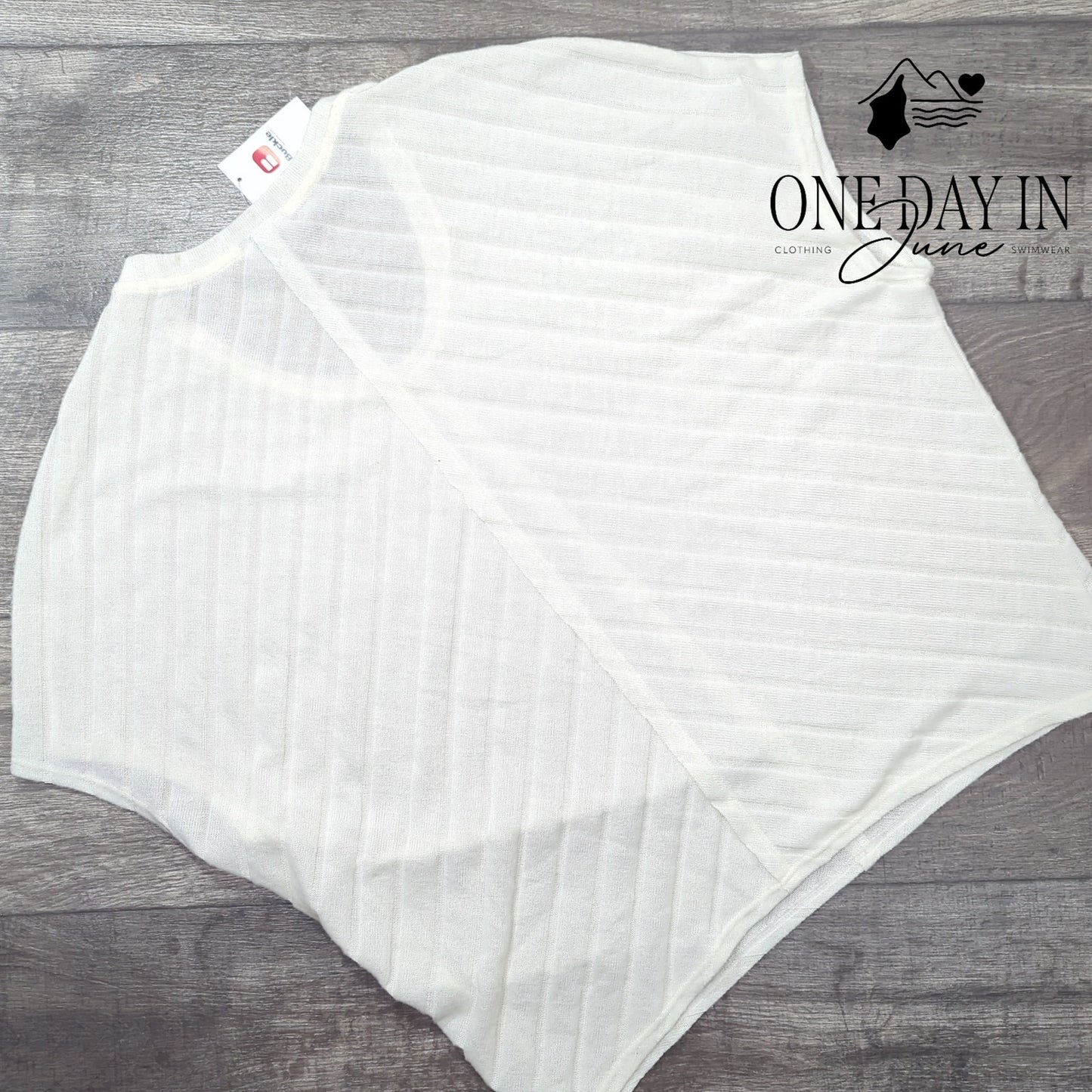 Day Trip Sleeveless Knit Sweater Size L