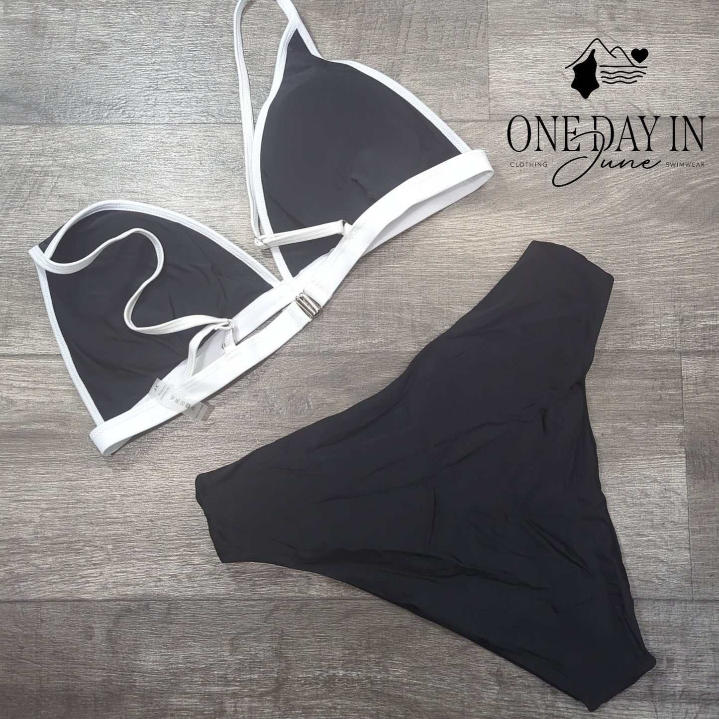 Aleumdr Triangle High Cut Bikini Swimsuit Size XL