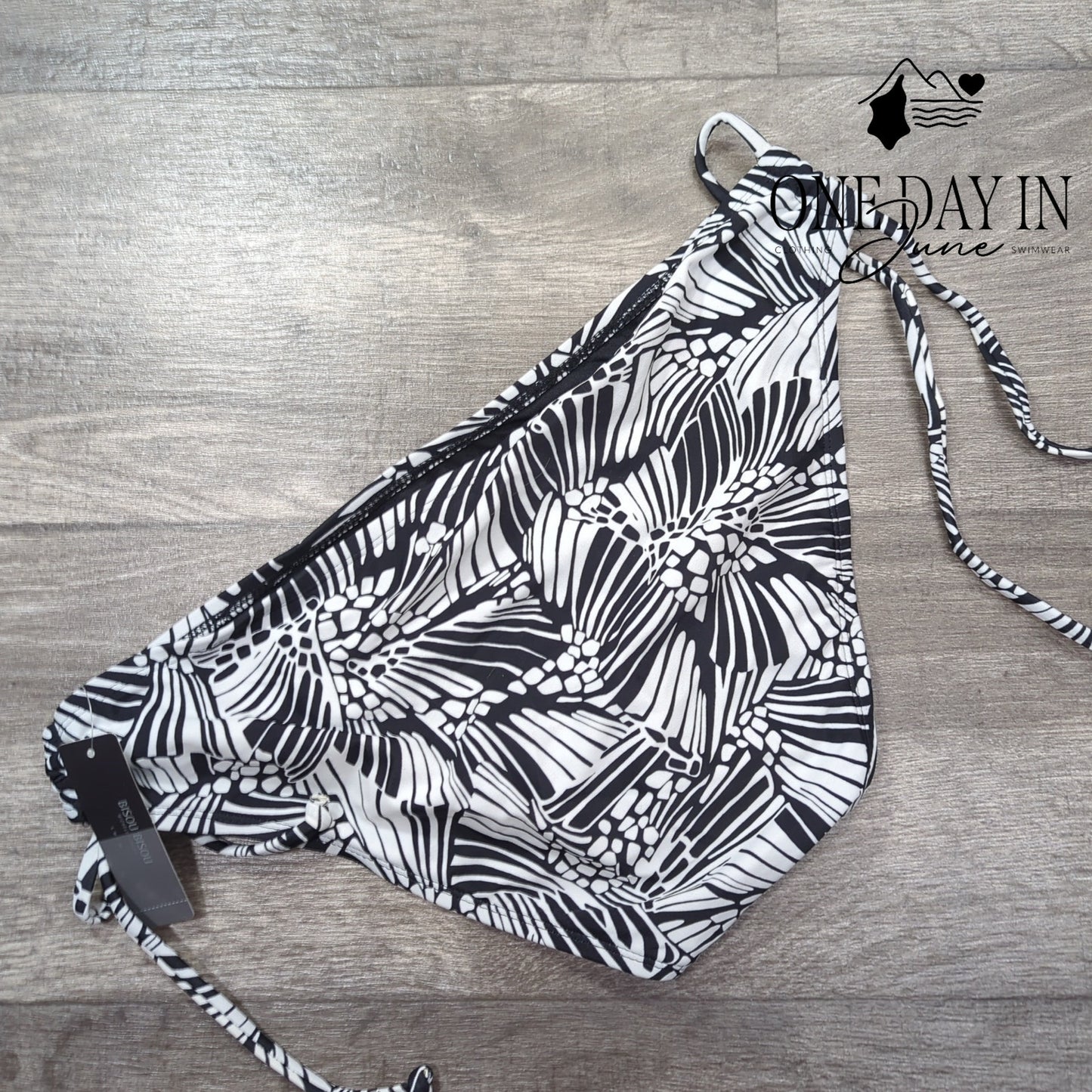 Bisou Bisou Tie Side Bikini Swimsuit Size XL