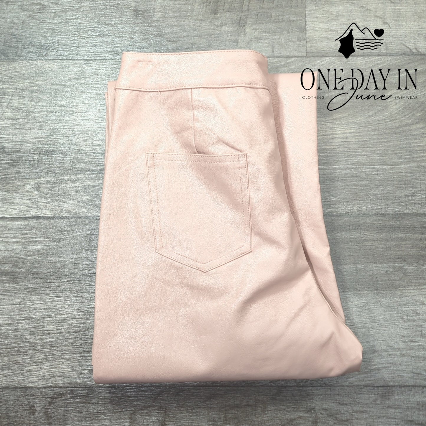 Bailey Rose Fortunate One Faux Leather Pants Size L