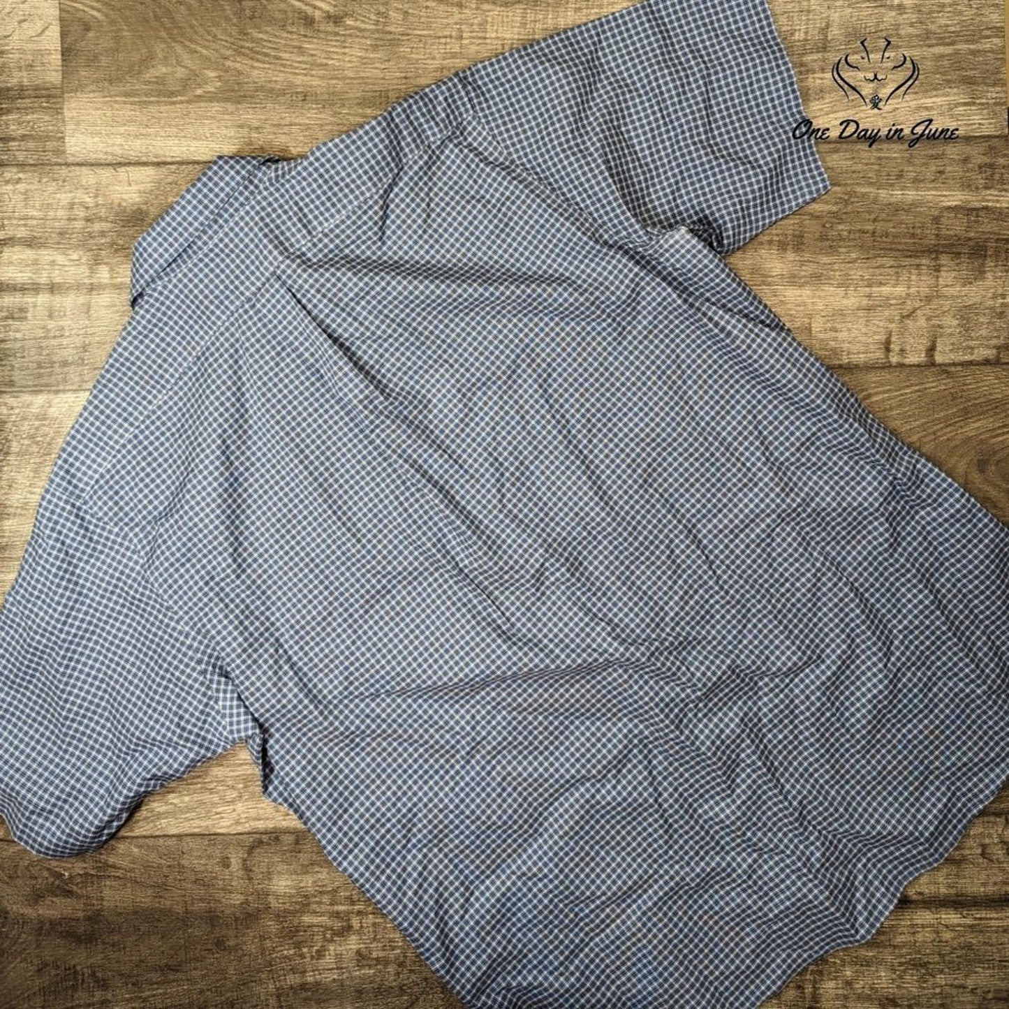 Eddie Bauer Wrinkle Resistant Relaxed Fit Short Sleeve Shirt Size TXL