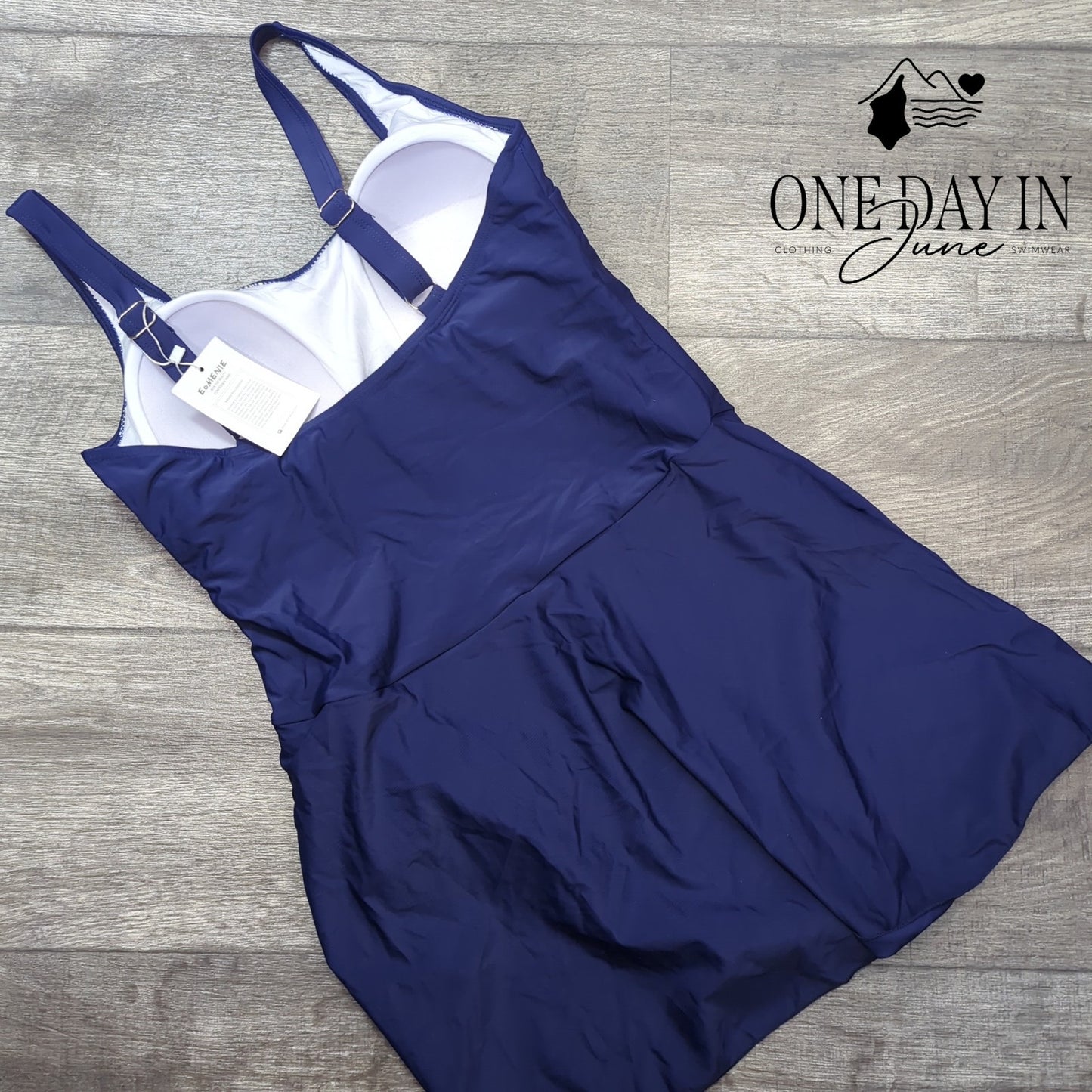 Eomenie Swimdress One Piece One Piece Swimsuit Size L