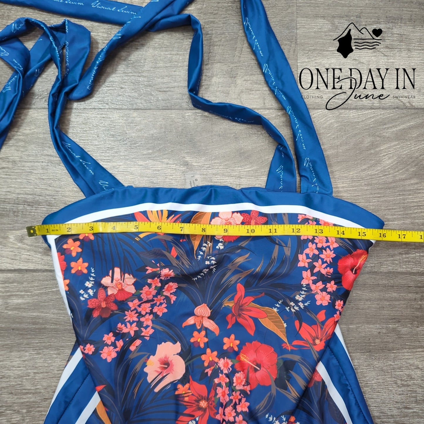 Skays Reversible Floral One Piece Swimsuit Size L